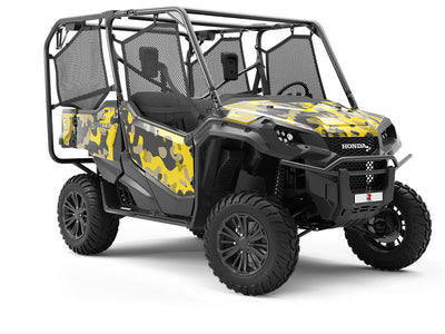 Gold ERDL Camouflage Utility Vehicle Vinyl Wrap
