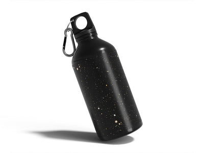 gold field science fiction Water Bottle DIY Stickers