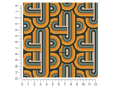 gold finger retro 1ft x 1ft Craft Sheets