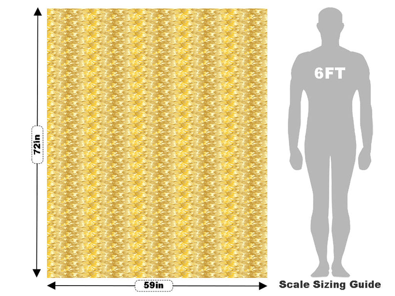 Gold Foil Camouflage Vehicle Wrap Scale~Rwraps Series 914 Gold Foil Camouflage Measurements~2