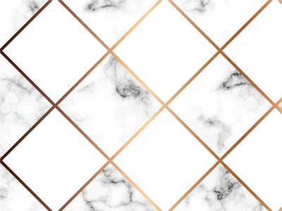 Gold Inlay Tile Vinyl Wrap Pattern~Rwraps Series 914 Digitally Printed Vinyl Wrap~0
