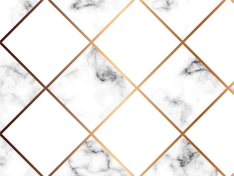 Gold Inlay Tile Vinyl Wrap Pattern~Rwraps Series 914 Digitally Printed Vinyl Wrap~0