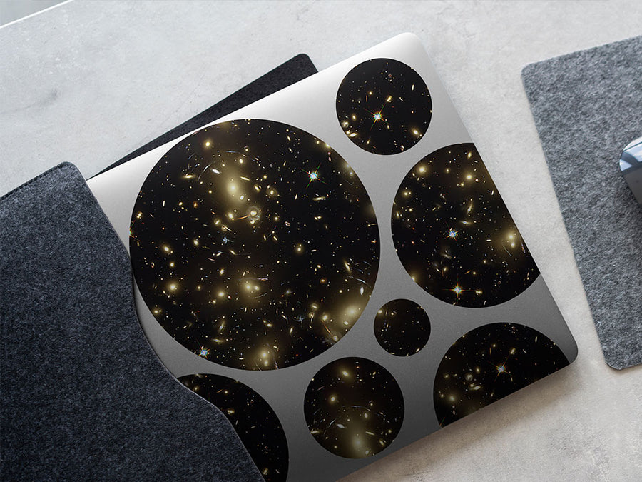 gold mine field science fiction DIY Laptop Stickers