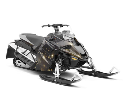 Gold Mine Field Science Fiction Custom Wrapped Snowmobile