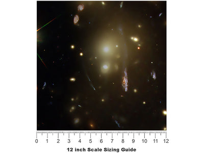 Gold Mine Field Science Fiction Vinyl Film Pattern Size 12 inch Scale~Rwraps Gold Mine Field Science Fiction Sizing Chart~2