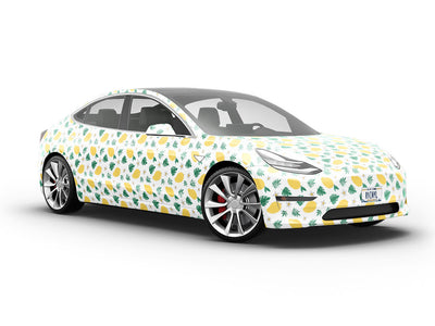 Gold Nugget Fruit Vehicle Vinyl Wrap