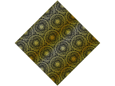 Gold Venn Mandala Vinyl Wrap Pattern