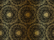 Gold Venn Mandala Vinyl Wrap Pattern~Rwraps Series 914 Digitally Printed Vinyl Wrap~0
