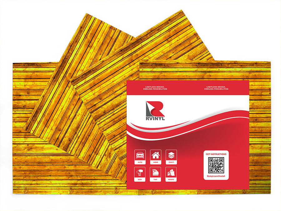 gold  Craft Vinyl Sheet Pack