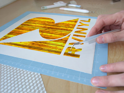 gold  Easy Weed Craft Vinyl