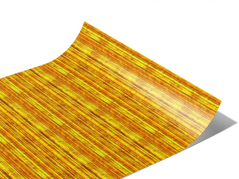 Gold  Wood Plank Vinyl Wraps~Rwraps Series 914 Digitally Printed Vinyl Wrap~1
