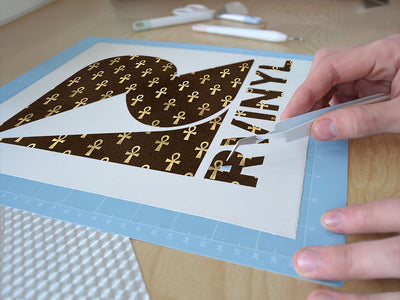 golden ankh egyptian Easy Weed Craft Vinyl