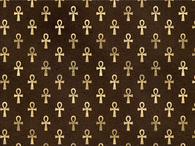 Golden Ankh Egyptian Vinyl Wrap Pattern~Rwraps Series 914 Digitally Printed Vinyl Wrap~0