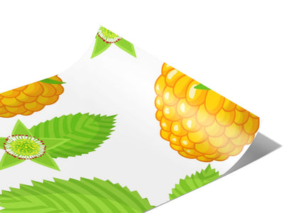 Golden Anne Fruit Vinyl Wraps~Rwraps Series 914 Digitally Printed Vinyl Wrap~0