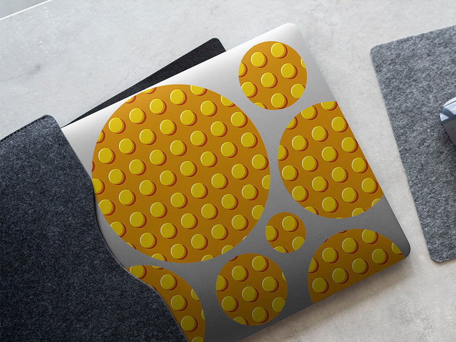 golden brick toy room DIY Laptop Stickers
