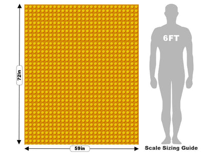 Golden Brick Toy Room Vehicle Wrap Scale~Rwraps Series 914 Golden Brick Toy Room Measurements~1