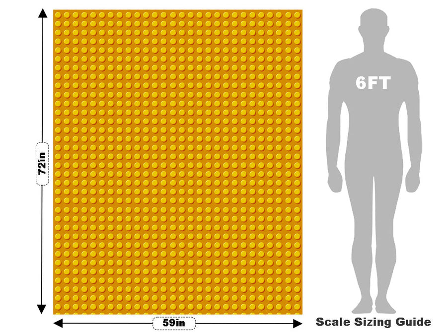 Golden Brick Toy Room Vehicle Wrap Scale~Rwraps Series 914 Golden Brick Toy Room Measurements~1