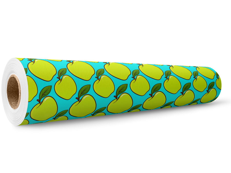 Golden Delicious Fruit Wrap Film Wholesale Roll~Rwraps Series 914 Digitally Printed Vinyl Roll~5