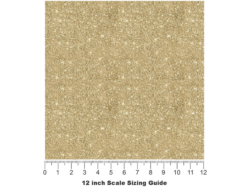 Golden Dust Fantasy Vinyl Film Pattern Size 12 inch Scale~Rwraps Golden Dust Fantasy Sizing Chart~2