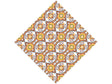 Golden Eye Art Deco Vinyl Wrap Pattern