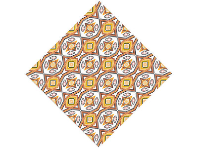 Golden Eye Art Deco Vinyl Wrap Pattern