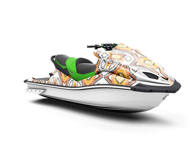 Golden Eye Art Deco Jet Ski Vinyl Customized Wrap