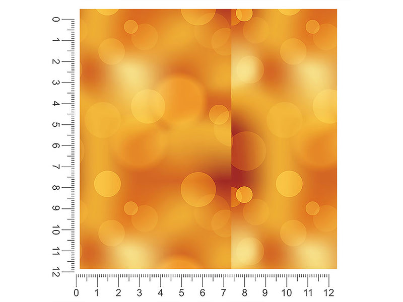 golden future bokeh 1ft x 1ft Craft Sheets