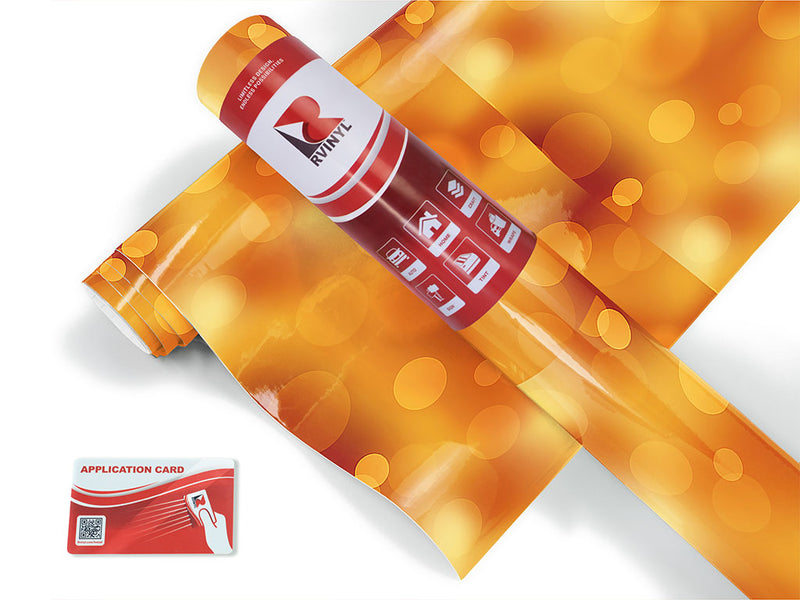 golden future bokeh Craft Vinyl Roll