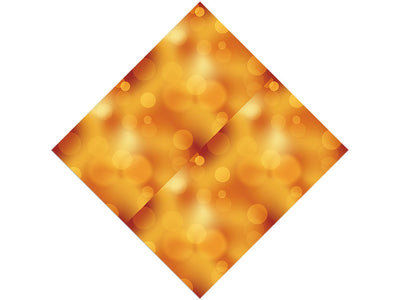 Golden Future Bokeh Vinyl Wrap Pattern
