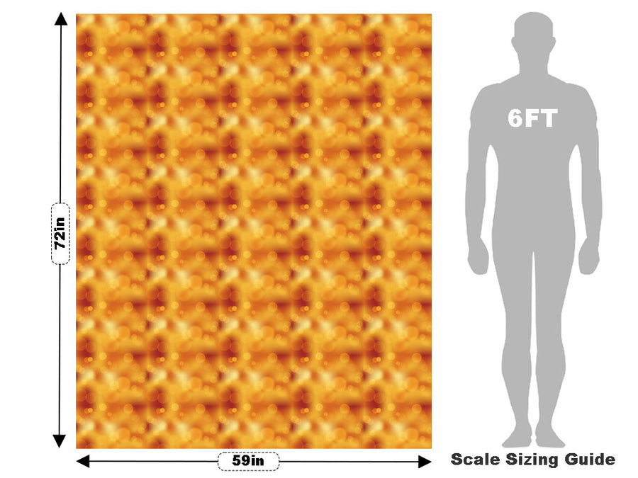 Golden Future Bokeh Vehicle Wrap Scale~Rwraps Series 914 Golden Future Bokeh Measurements~1