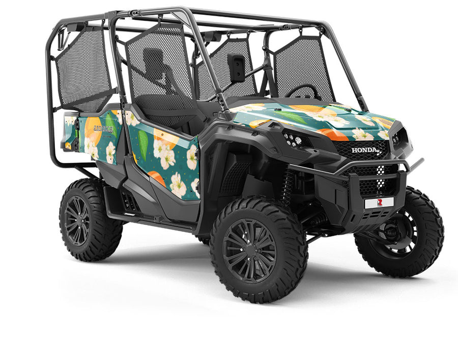Golden Glory Fruit Utility Vehicle Vinyl Wrap