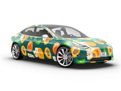 Golden Glory Fruit Vehicle Vinyl Wrap