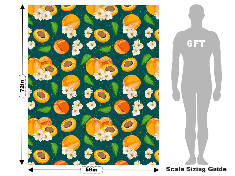Golden Glory Fruit Vehicle Wrap Scale~Rwraps Series 914 Golden Glory Fruit Measurements~1
