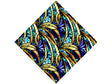 Golden Growth Stained Glass Vinyl Wrap Pattern