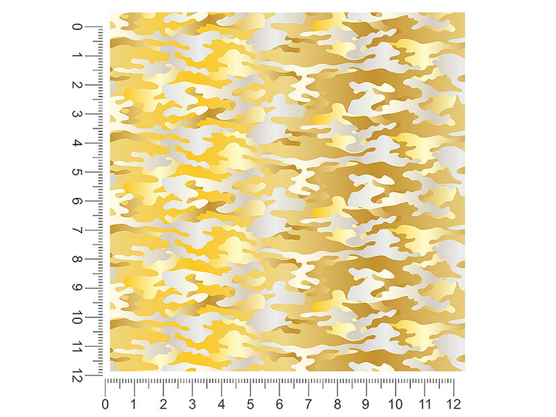 golden guise camouflage 1ft x 1ft Craft Sheets