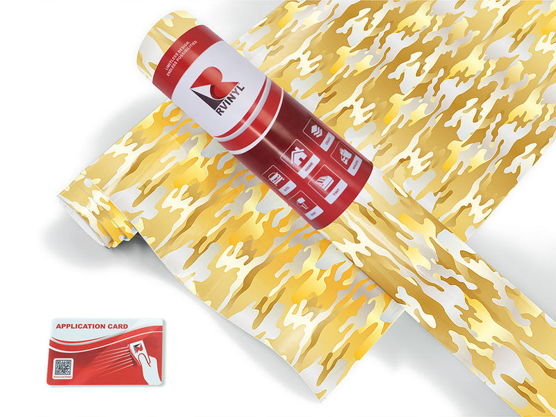 golden guise camouflage Craft Vinyl Roll