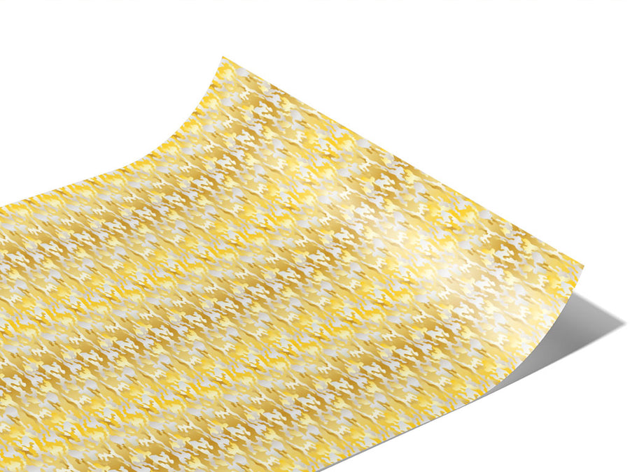 Golden Guise Camouflage Vinyl Wraps~Rwraps Series 914 Digitally Printed Vinyl Wrap~1