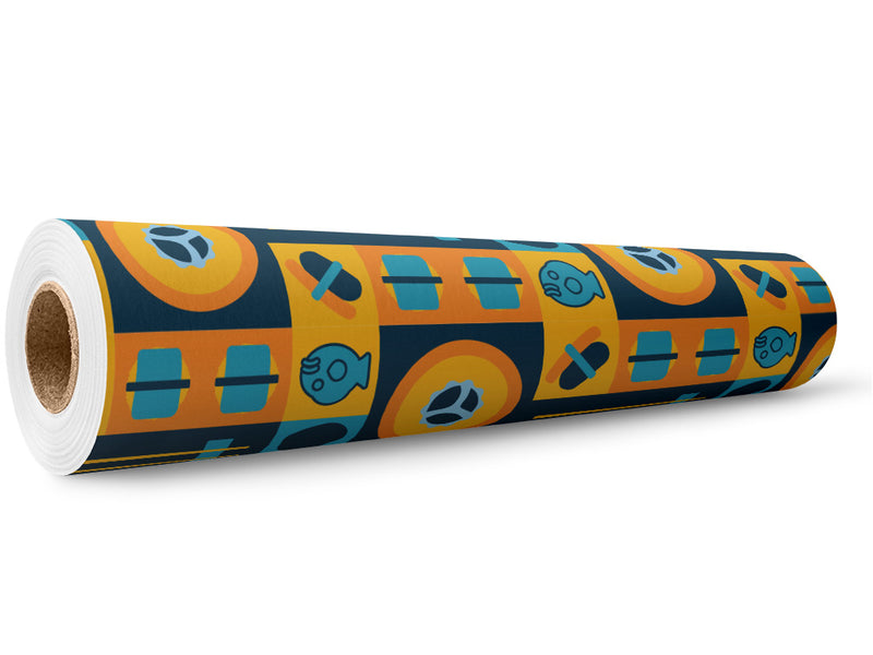 Golden Meat Food Wrap Film Wholesale Roll~Rwraps Series 914 Digitally Printed Vinyl Roll~5