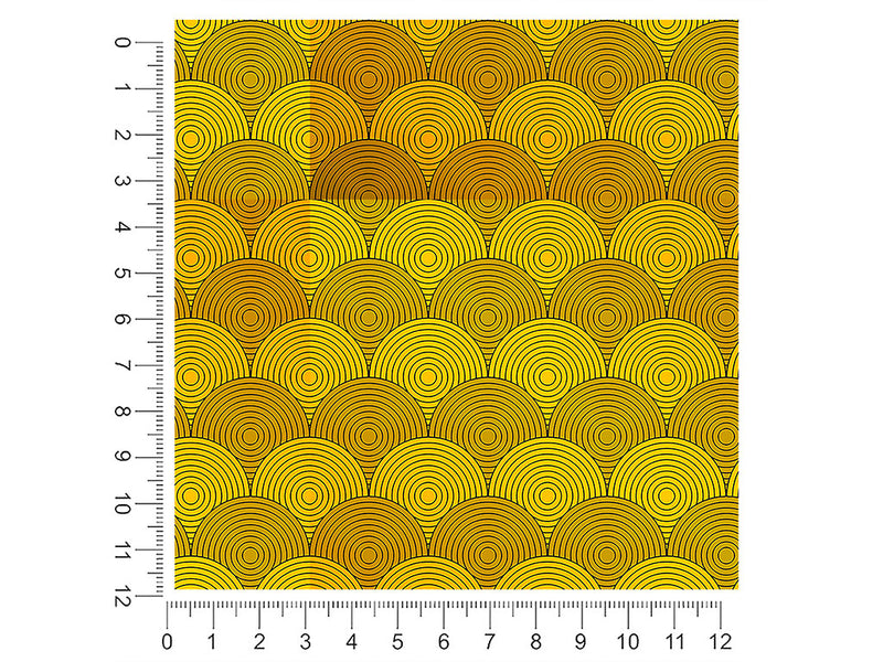 golden medallions art deco 1ft x 1ft Craft Sheets