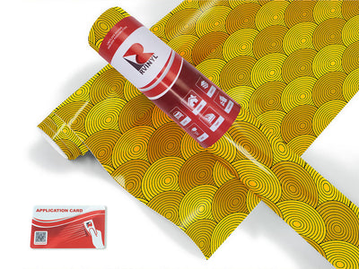 golden medallions art deco Craft Vinyl Roll