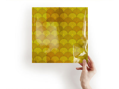golden medallions art deco Craft Sheets