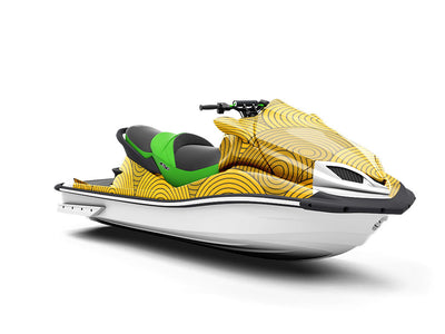 Golden Medallions Art Deco Jet Ski Vinyl Customized Wrap