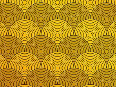 Golden Medallions Art Deco Vinyl Wrap Pattern~Rwraps Series 914 Digitally Printed Vinyl Wrap~0