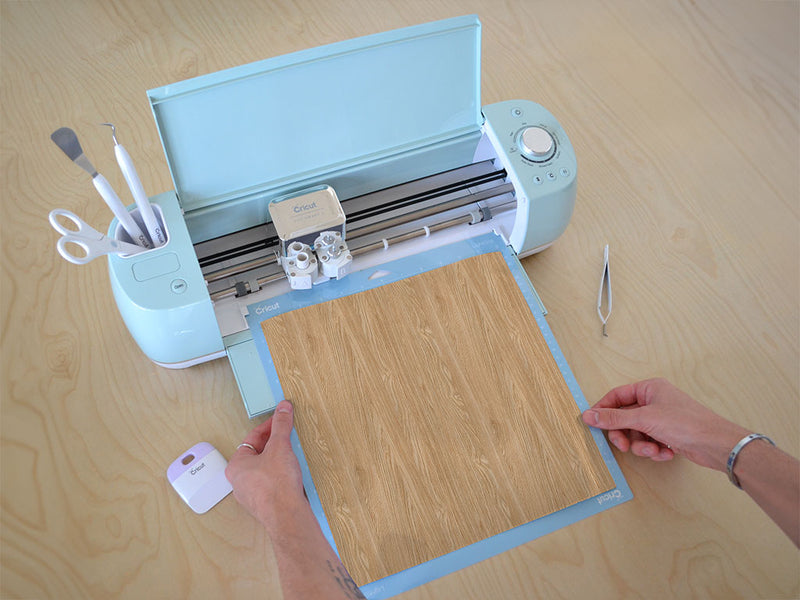 golden oak wood grain Cricut Compatible Vinyl