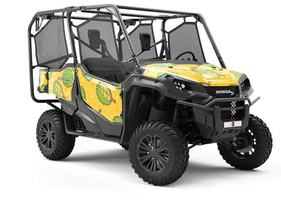 Golden Phoenix Fruit Utility Vehicle Vinyl Wrap