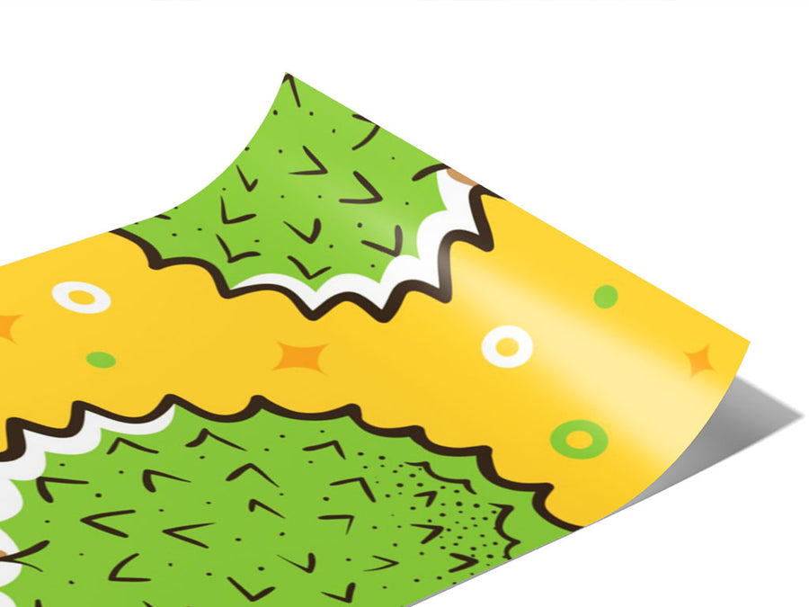 Golden Phoenix Fruit Vinyl Wraps~Rwraps Series 914 Digitally Printed Vinyl Wrap~0