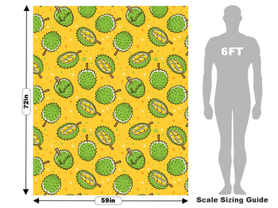 Golden Phoenix Fruit Vehicle Wrap Scale~Rwraps Series 914 Golden Phoenix Fruit Measurements~1