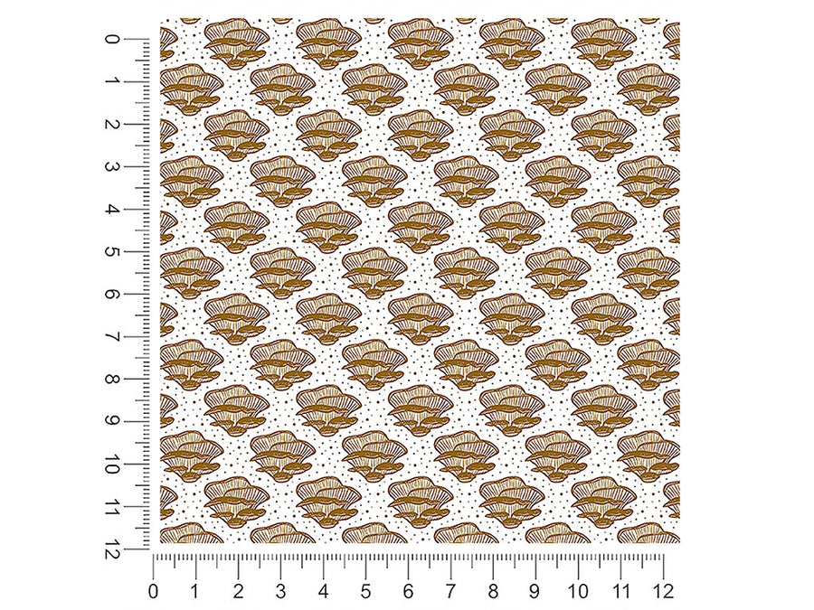 golden pleurotaceae mushroom 1ft x 1ft Craft Sheets