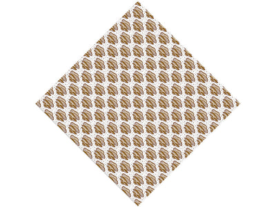 Golden Pleurotaceae Mushroom Vinyl Wrap Pattern