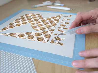 golden pleurotaceae mushroom Easy Weed Craft Vinyl